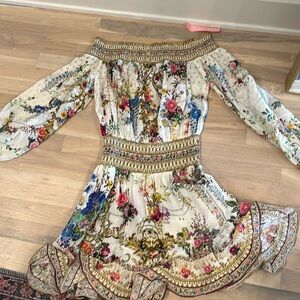 Camille off shoulder dress never worn